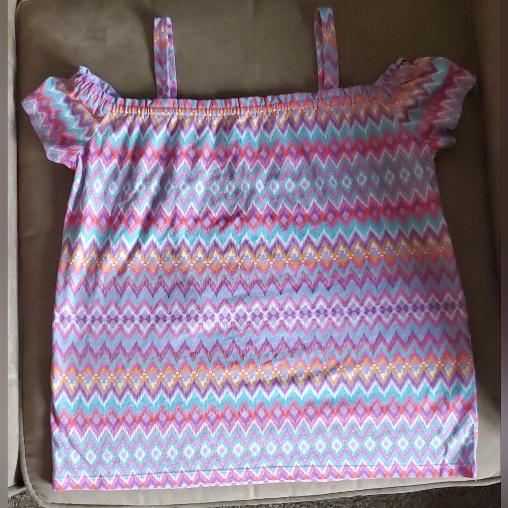 Girls Multi-colored Summer Top, The Children's Place, Size 14